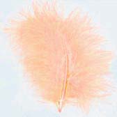 Marabou feather - LIGHT PEACH